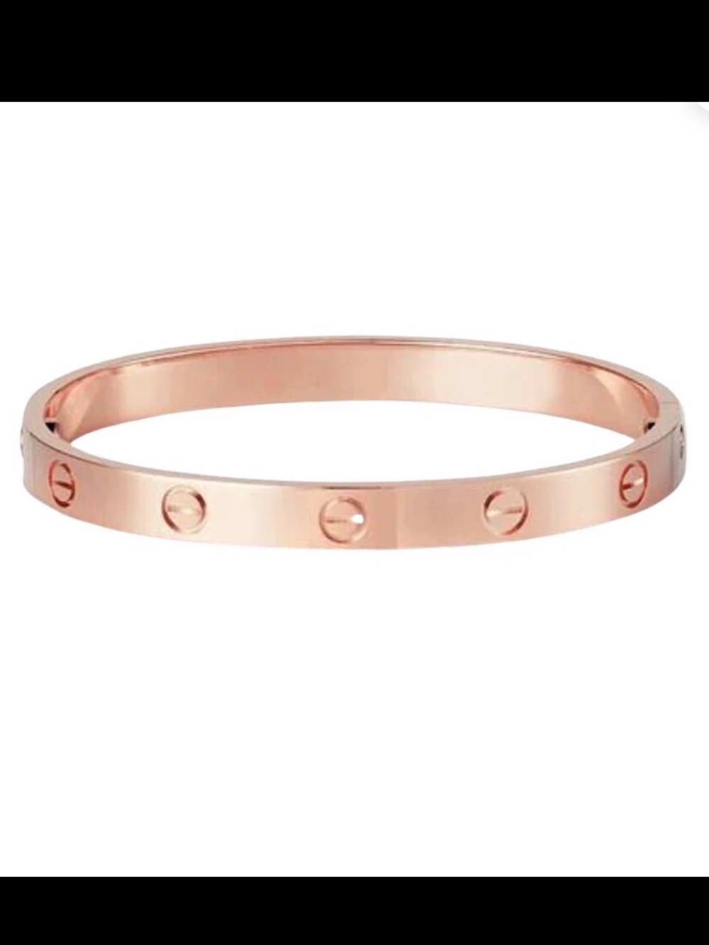 Cartier Love Bracelet Rose Gold 750 17 - New w/ Box